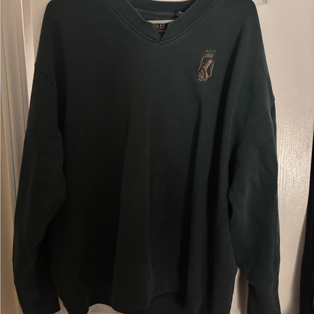 Vintage Embroidered Golf Caddy Sweatshirt